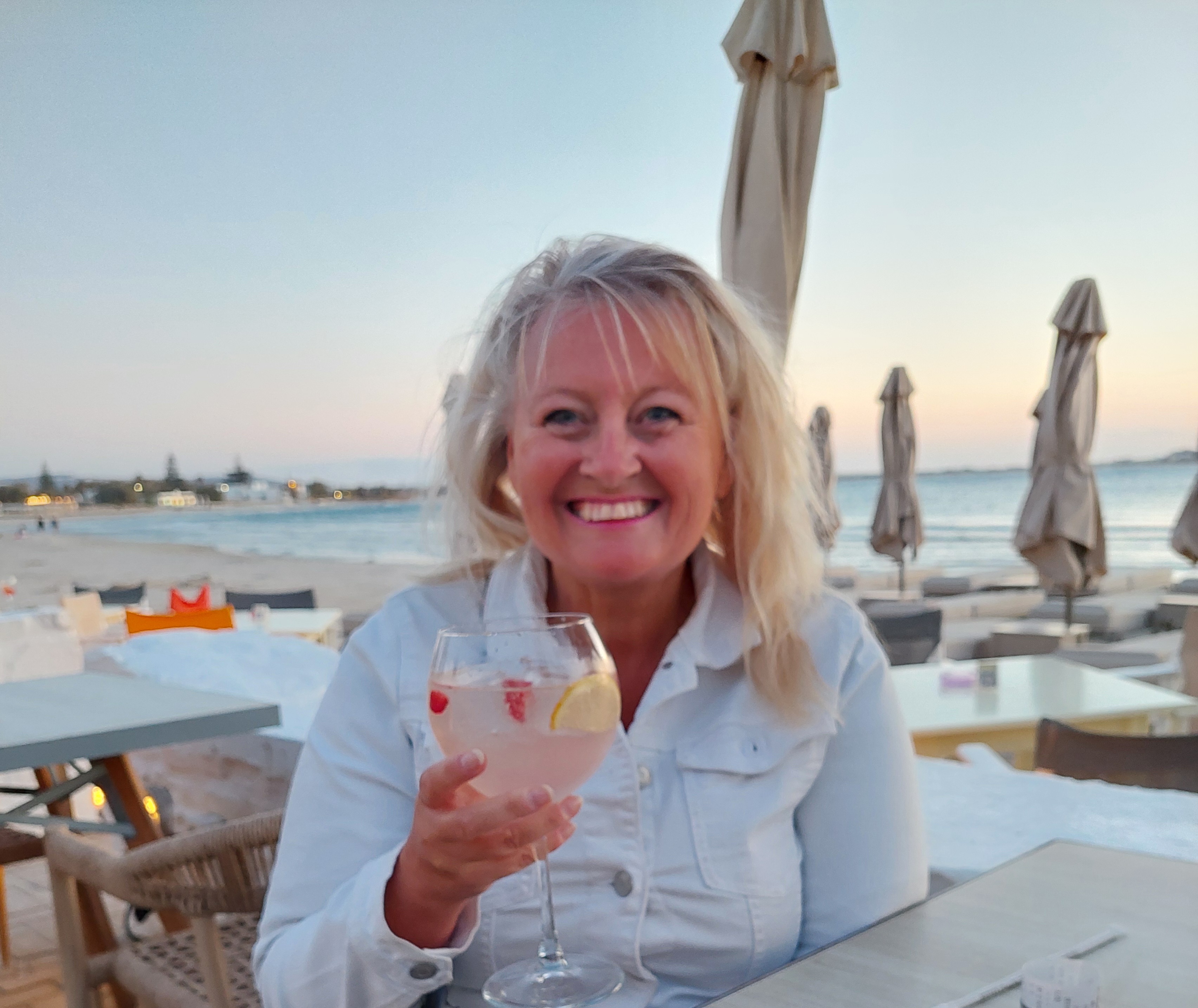 Sunset in Naxos